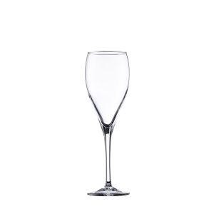 Casarent: Glaswerk Champagnefluit met een hoge voet 17cl